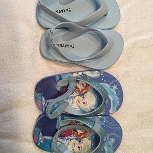 Flip Flop Bundle! Old Navy and Frozen